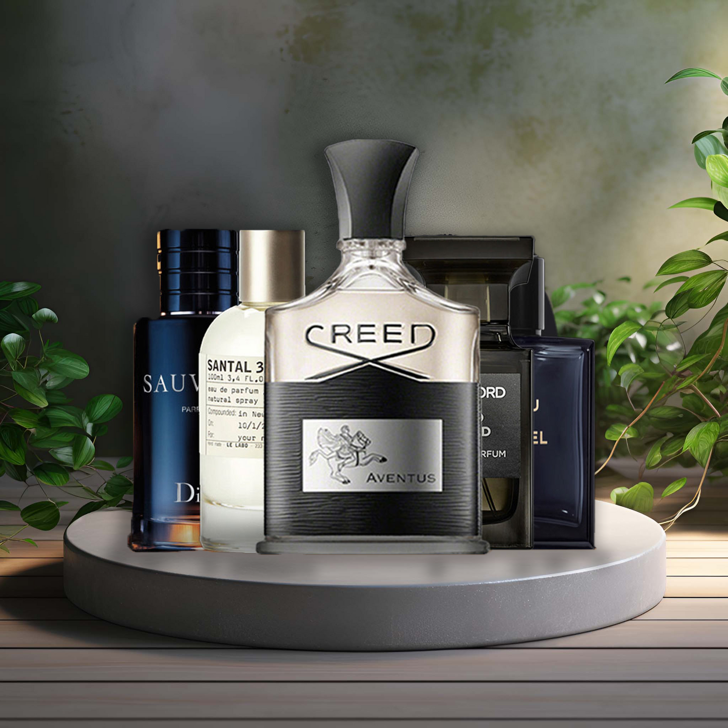 Collection of 5 best-selling men's perfumes 2